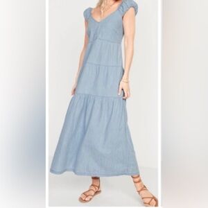 Old Navy Soft Blue Casual Top